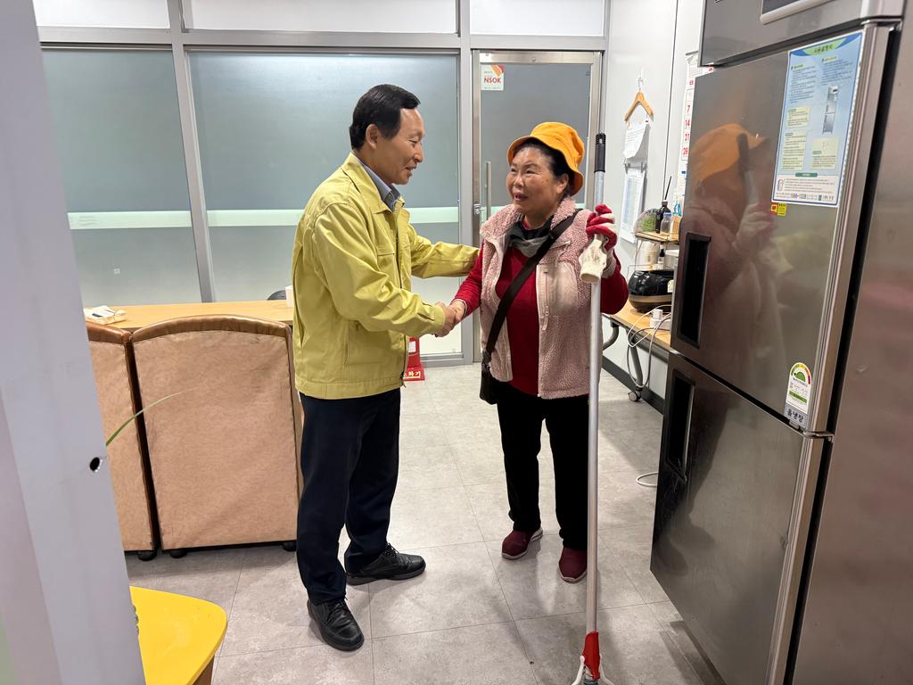 겨울철 대비 중앙지하도상가 현장안전 점검·소통 실시